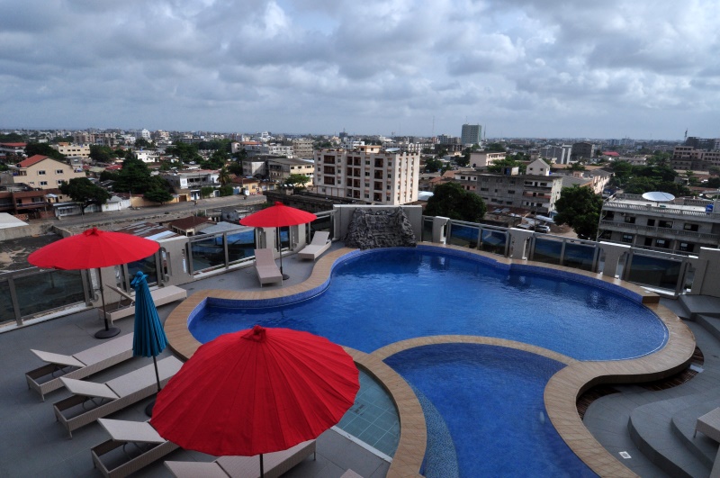 Cotonou's best hotel amenities — rooftop pool & concierge